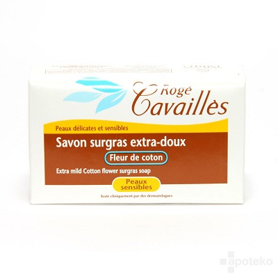 ROGE CAVAILLES Savon surgras extra-doux fleur de coton 150g