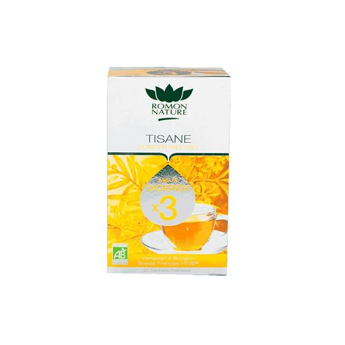 ROMON NATURE Tisane Mieux Digérer Bio 20 Sachets