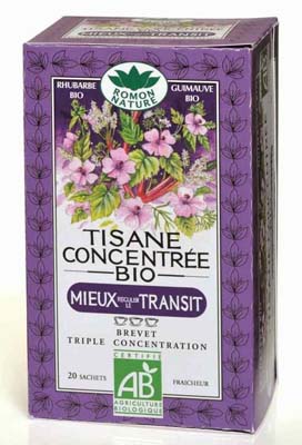 ROMON NATURE Tisane Concentrée Transit Bio 20 Sachets