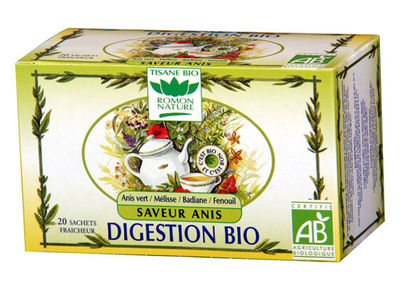 ROMON NATURE Tisane Digestion Anis Bio 20 Sachets