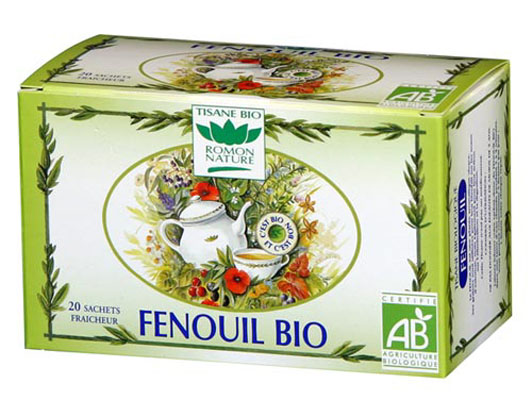 ROMON NATURE Tisane Fenouil Bio 20 Sachets