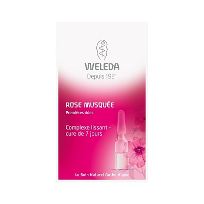 WELEDA Complexe Lissant Cure de 7 jours à la Rose Musquée