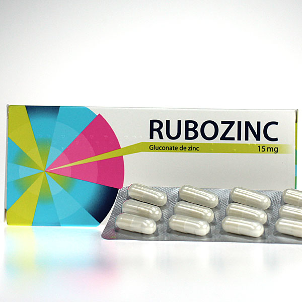 Rubozinc 15 mg 30 gélules