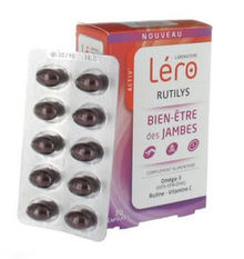 LERO Rutilys Bien-Etre des Jambes 30 Capsules