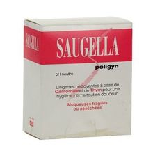 SAUGELLA Poligyn 10 lingettes individuelles