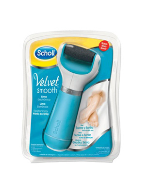 SCHOLL Râpe Electrique Anti-Callosités Velvet Smooth