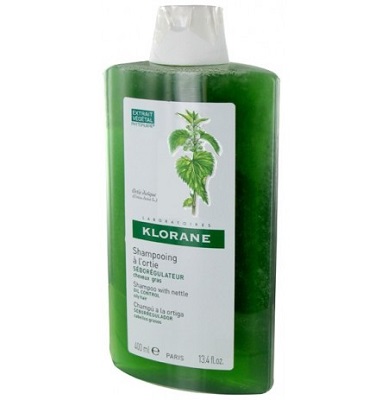 KLORANE Shampooing Séborégulateur à l'Ortie 400 ml