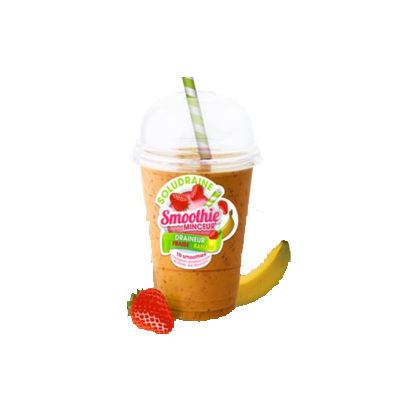 Soludraine Smoothie Minceur Draineur fraise-banane x10