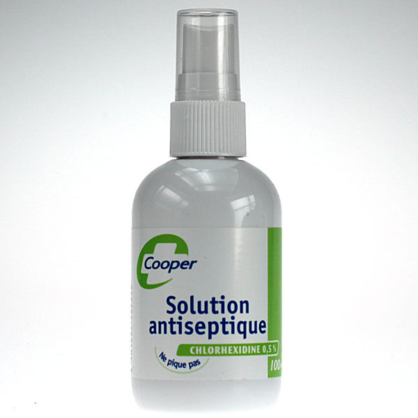 Solution antiseptique Cooper Chlorhexidine 0,5% 100 ml