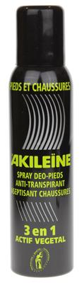 AKILEINE Spray Pieds et Chaussures 3en1 Actif végétal