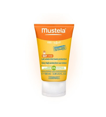 MUSTELA Lait Solaire SPF50+ 100mL