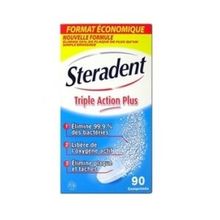 STERADENT Triple action plus 90 Comprimés