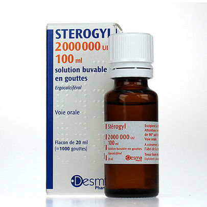 Sterogyl 2 000 000 UI/100ml gouttes 20 ml