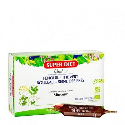 SUPER DIET Minceur BIO 20 ampoules 15 ml