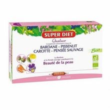 SUPER DIET Quatuor Beauté de la Peau 20 Ampoules