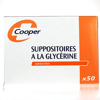 Suppo à la glycérine Cooper 50