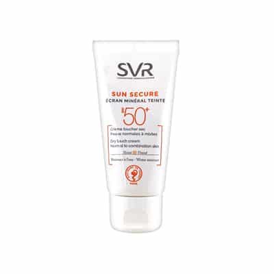 SVR sun secure écran mineral teinté peaux normales à mixtes spf50 50ml