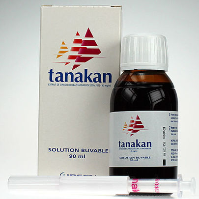 Tanakan solution buvable 90 ml