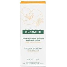 KLORANE Crème Dépilatoire Apaisante Visage et Zones Sensibles 75 mL