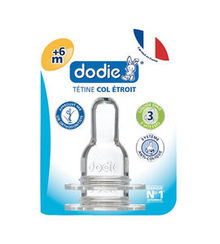 DODIE Tétines Col Etroit 2ème âge Débit 3