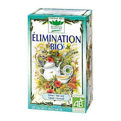 ROMON NATURE Tisane Bio Elimination 20 Sachets Fraîcheur