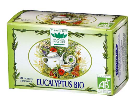 ROMON NATURE Tisane Eucalyptus Bio 20 Sachets