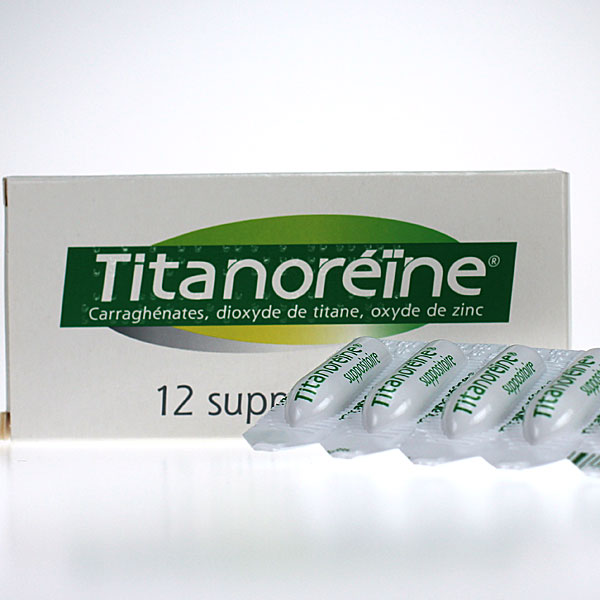 Titanoréïne 12 suppo