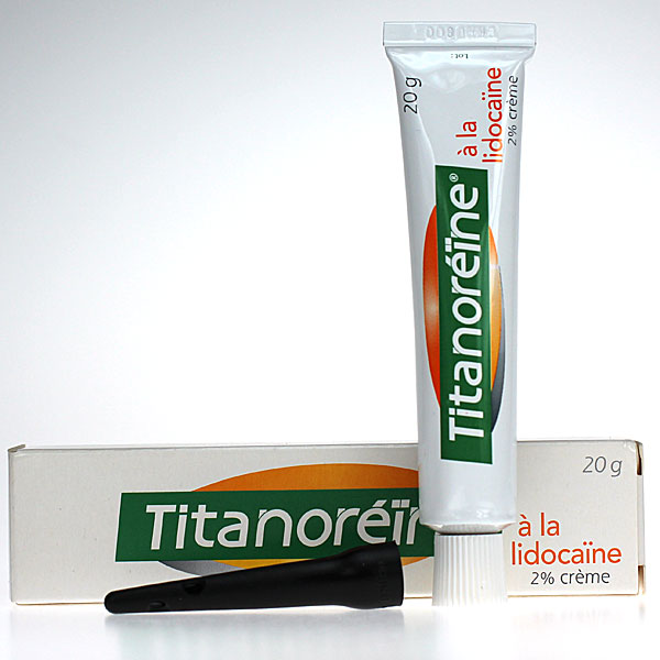 Titanoréïne lidocaïne crème 20 g