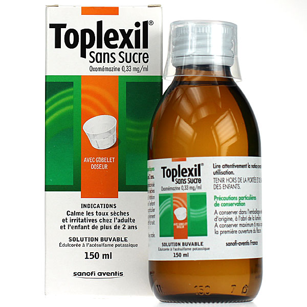 Toplexil Toux Sèche 150 ml