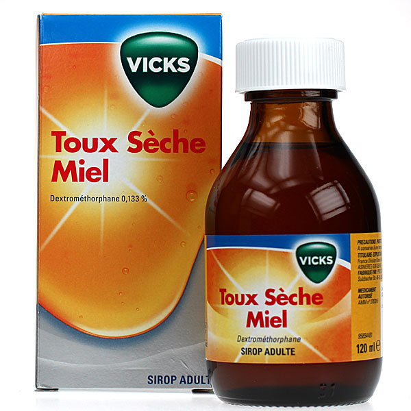 Toux Sèche Miel Vicks 120 ml