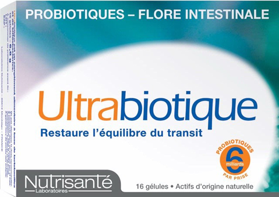 NUTRISANTE Ultrabiotique 16 Gélules