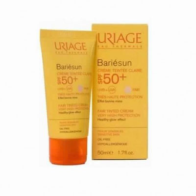 uriage bariesun crème teinte claire spf50+ 50ml