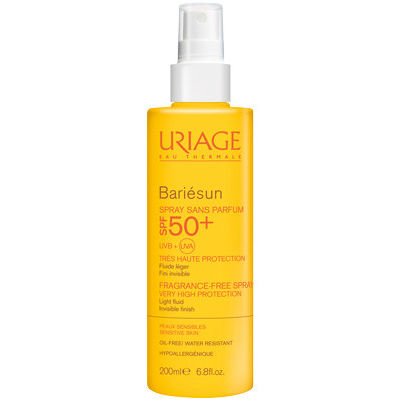 uriage bariesun spf50+ spray sans parfum 200ml