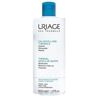 uriage eau micellaire peaux normarles à sèches 500ml