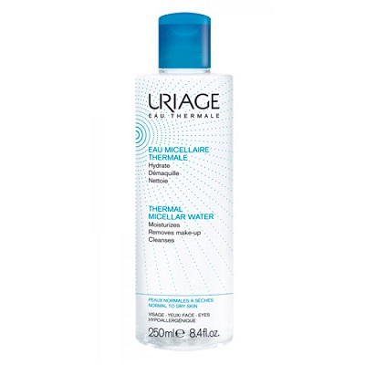 URIAGE Eau Micellaire Thermale Peaux Normales à Sèches 250ml