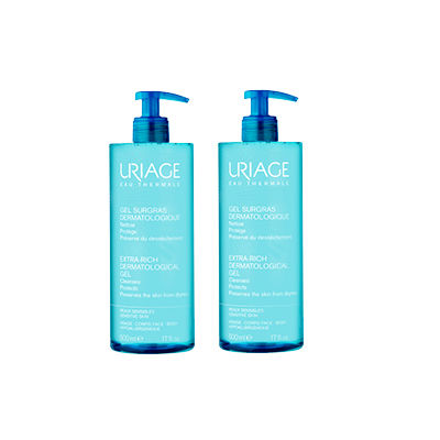 uriage surgras liquide pompe 500ml duo