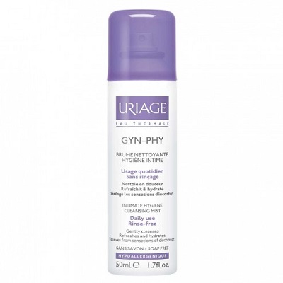 URIAGE Gyn-Phy Brume Nettoyante Hygiène Intime 50ml