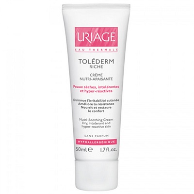 URIAGE Toléderm Riche Crème Nutri-Apaisante 50 mL