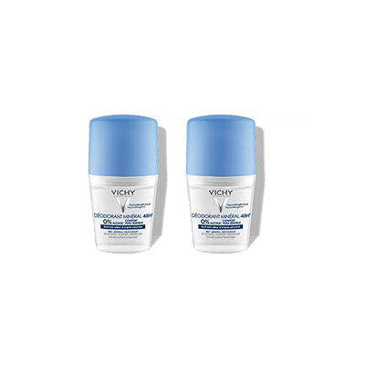 VICHY DEO SS SELS AL BILLE BLANC/BLEU 50ML DUO