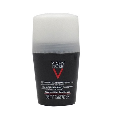 VICHY HOMME Déodorant Bille Anti-Transpirant 72H -50 mL