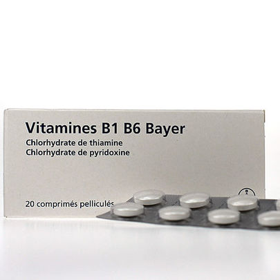 Vit B1 B6 Bayer 20 cprs