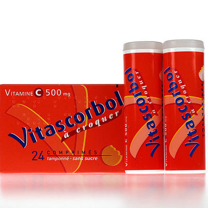 Vitascorbol 500mg 24 cprs sans sucre