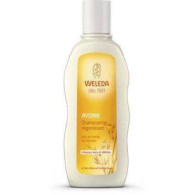 weleda avoine shampooing cheveux sec 190 ml