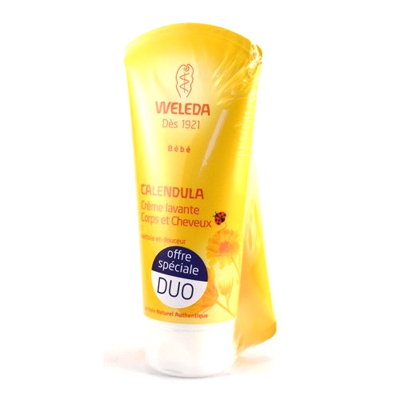 WELEDA Crème Lavante Calendula Lot 2x200mL