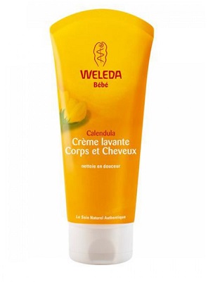 WELEDA Crème Lavante Corps et Cheveux 200 mL