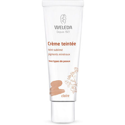 weleda crème teintee claire 30ml