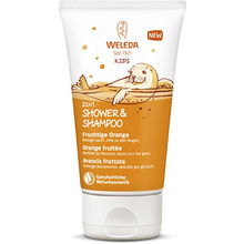 weleda kids gel douche 2 en 1 orange 150ml