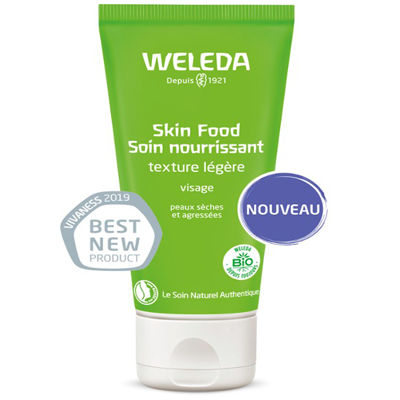 weleda skin food soin nourissant texture legere 30 ml