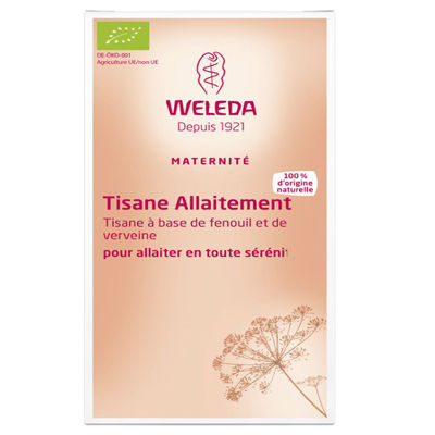 weleda tisane allaitement classique 20 sachets