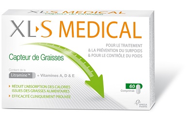 XL-S MEDICAL Capteur de Graisses 60 Comprimés